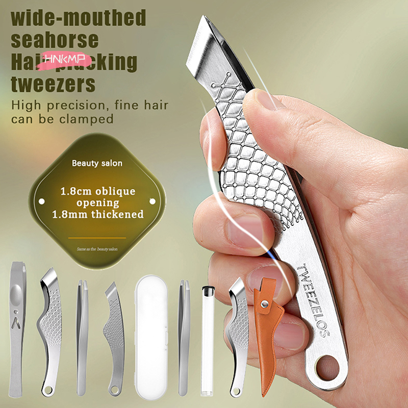 Men'S Grooming & Health Made Simple - Professional Wide Mouth Hair Plucking Tweezers