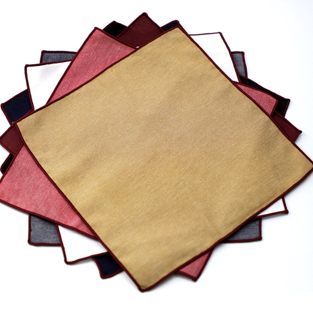 Solid Striped Brown Pocket Squ – Men'S Grooming Room Bewertung und Preis