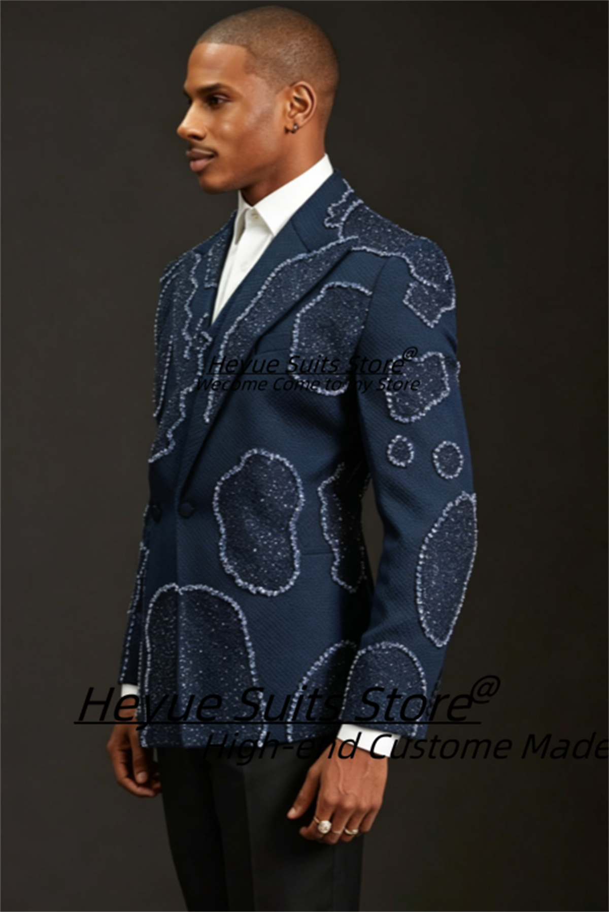Gorgeous Crystal Embroidery Gr – Men'S Grooming Room Bewertung und Preis