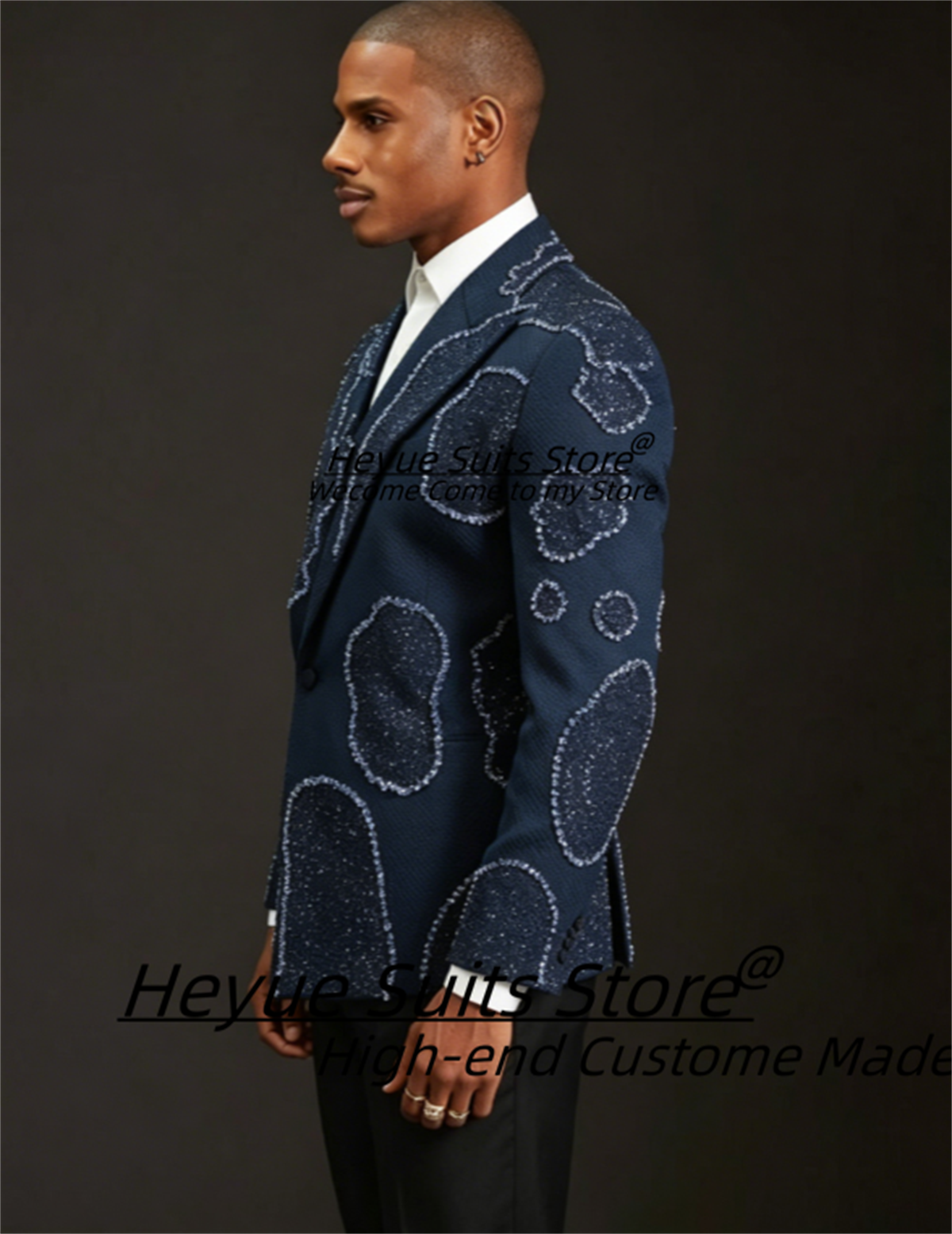 Gorgeous Crystal Embroidery Gr – Men'S Grooming Room Bewertung und Preis