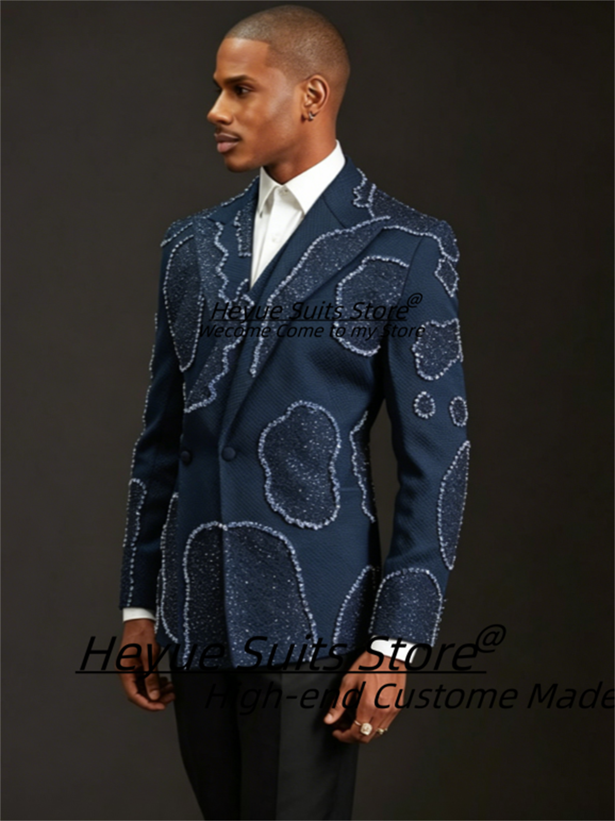 Gorgeous Crystal Embroidery Gr – Men'S Grooming Room Bewertung und Preis