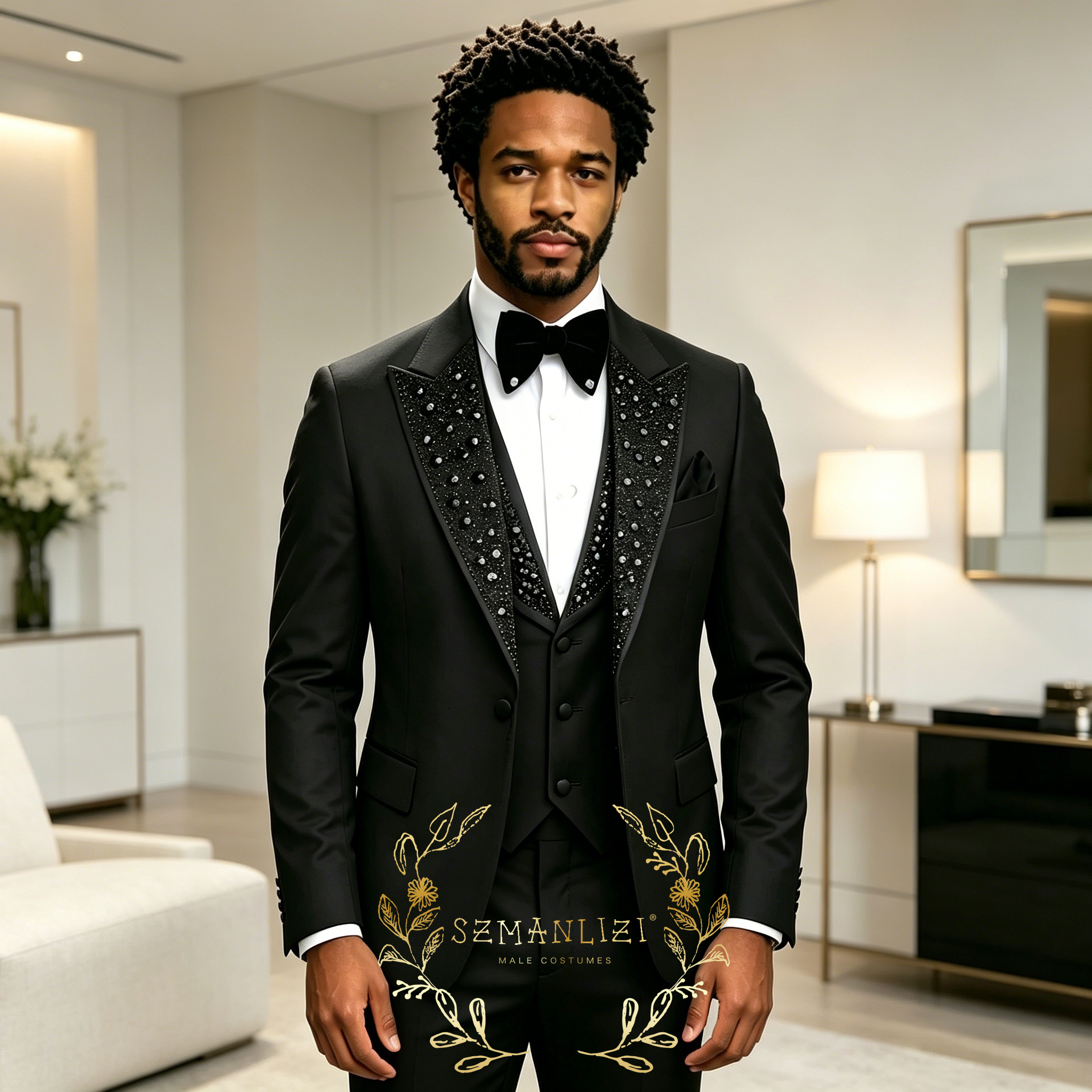 Black Men Suits Luxury Stone C – Men'S Grooming Room Bewertung und Preis