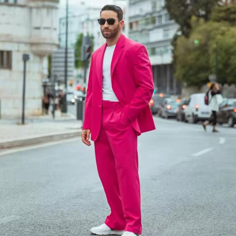 Latest Design Fuchsia Men Suit – Men'S Grooming Room Bewertung und Preis