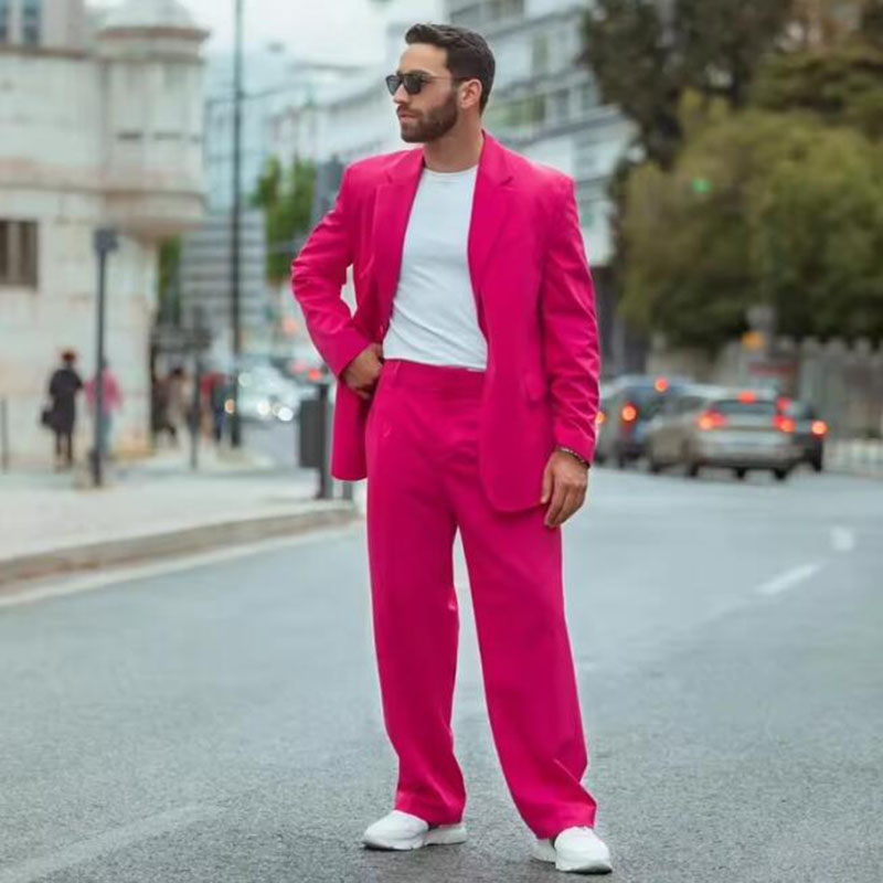 Latest Design Fuchsia Men Suit – Men'S Grooming Room Bewertung und Preis