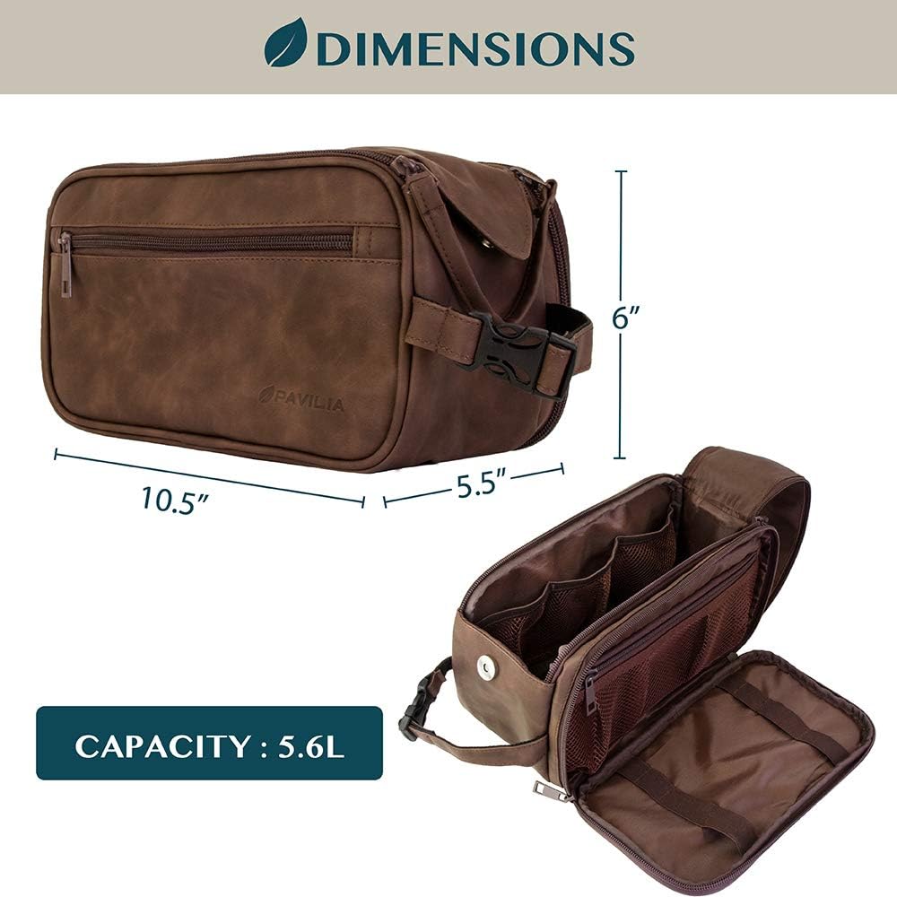 PAVILIA Toiletry Bag for Men,  – Men'S Grooming & Health Made Simple Bewertung und Preis