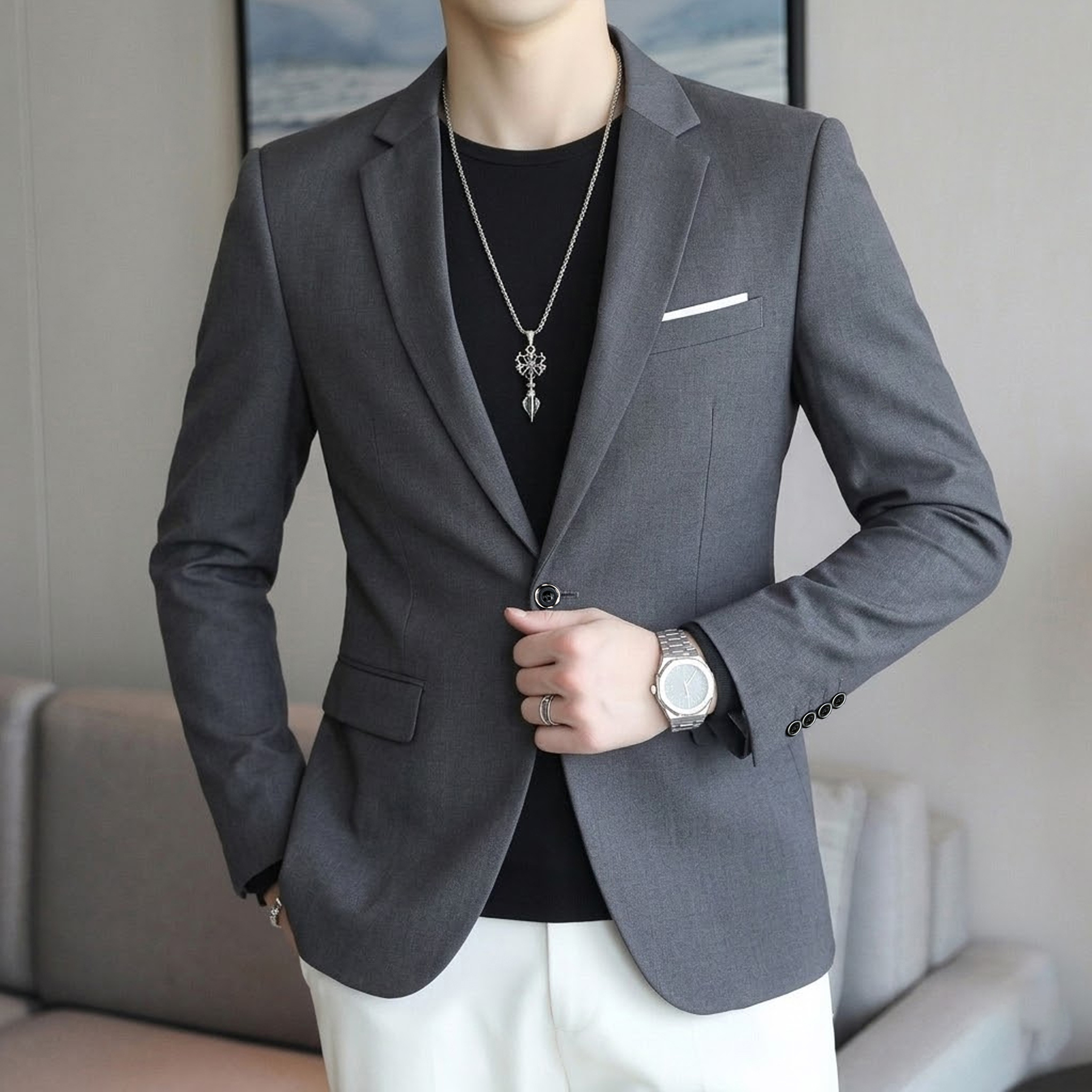 Boutique Fashion Solid Color H – Mens Grooming Brand Bewertung und Preis