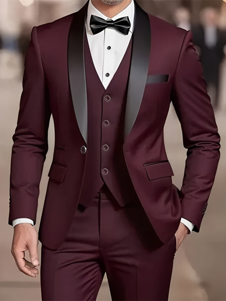 Men's Formal Suit Set Business – Men'S Grooming Room Bewertung und Preis