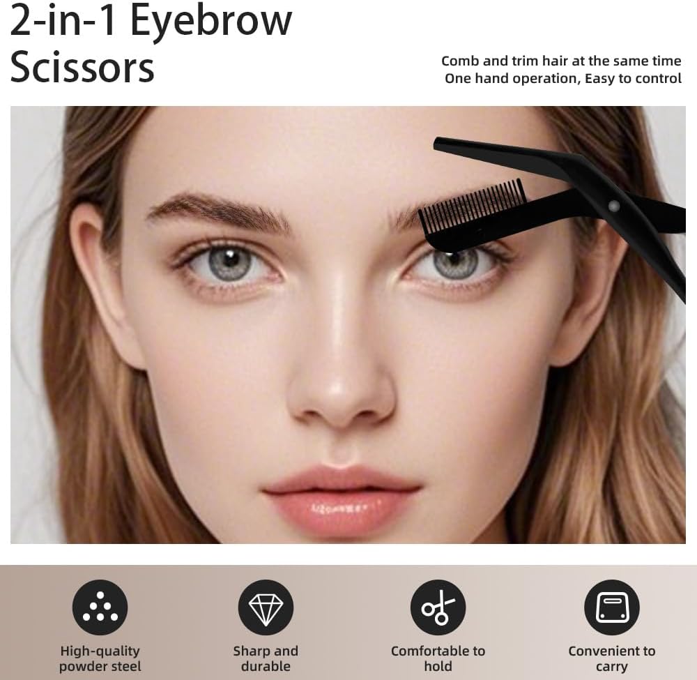Eyebrow Scissors Trimmer with  – Men'S Grooming & Health Made Simple Bewertung und Preis