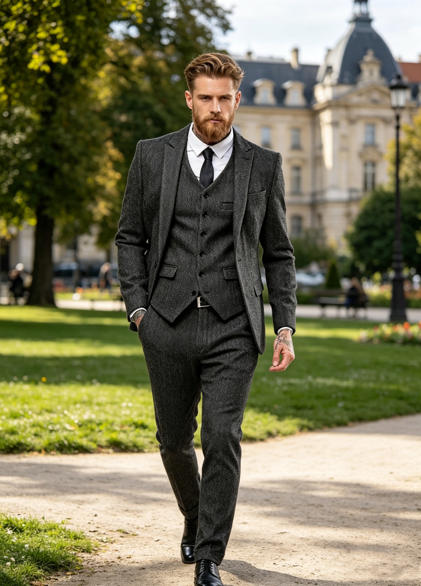 Dark Brown Wool Tweed Winter S – Men'S Grooming Room Bewertung und Preis
