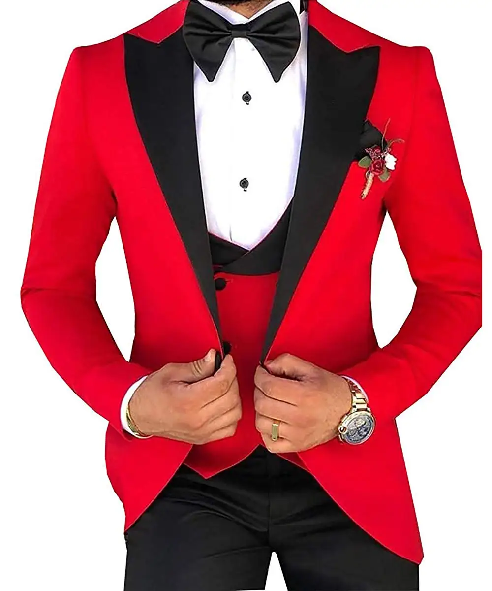 2024 Men 3 Pieces Suits For Me – Men'S Grooming Room Bewertung und Preis