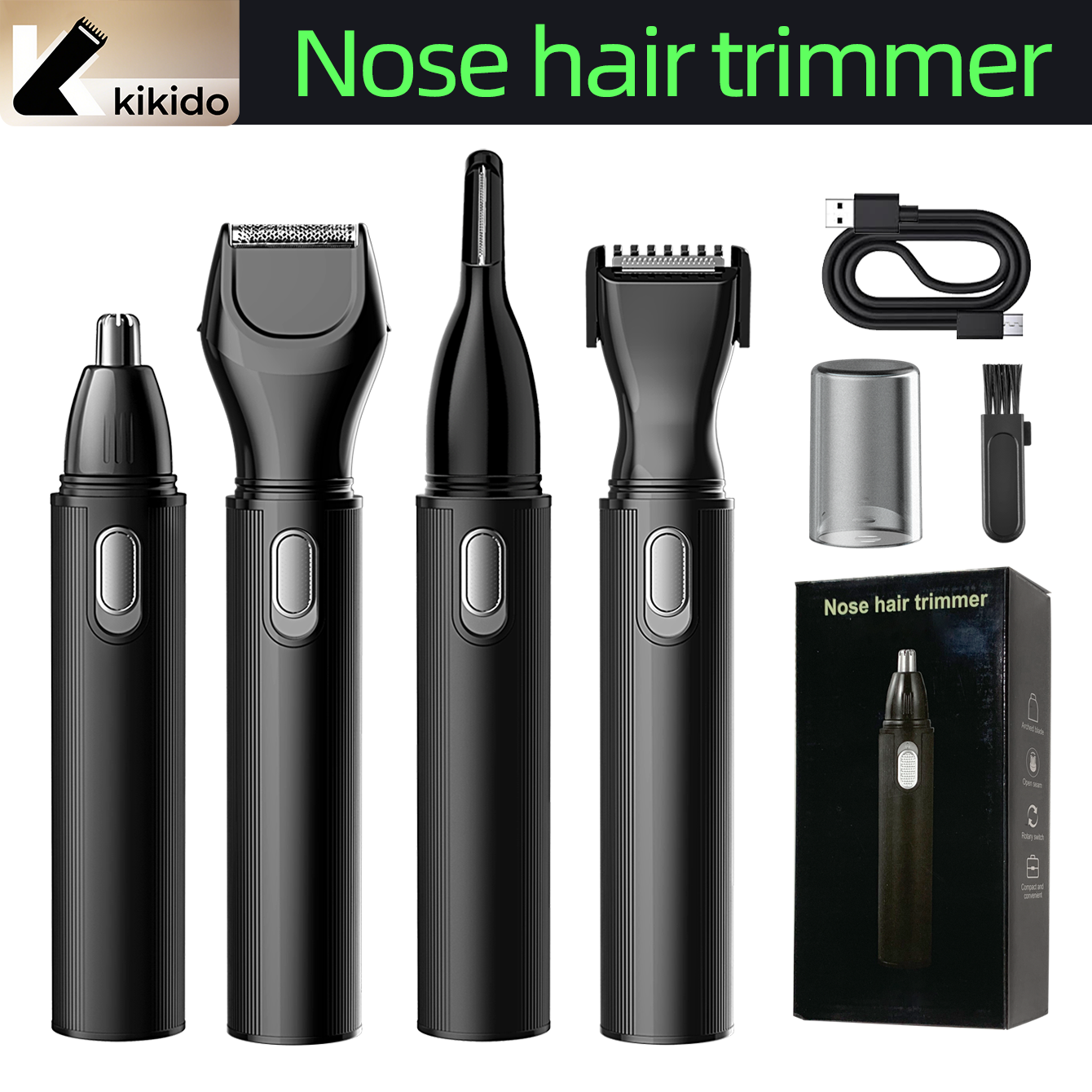KIKIDO 4 in 1 Nose Hair Trimme – Men'S Grooming Room Bewertung und Preis
